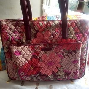 Vera Bradley Bohemian Blooms work tote